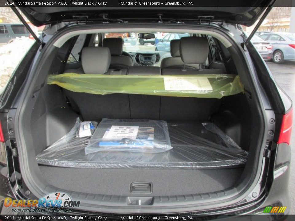 2014 Hyundai Santa Fe Sport AWD Twilight Black / Gray Photo #18