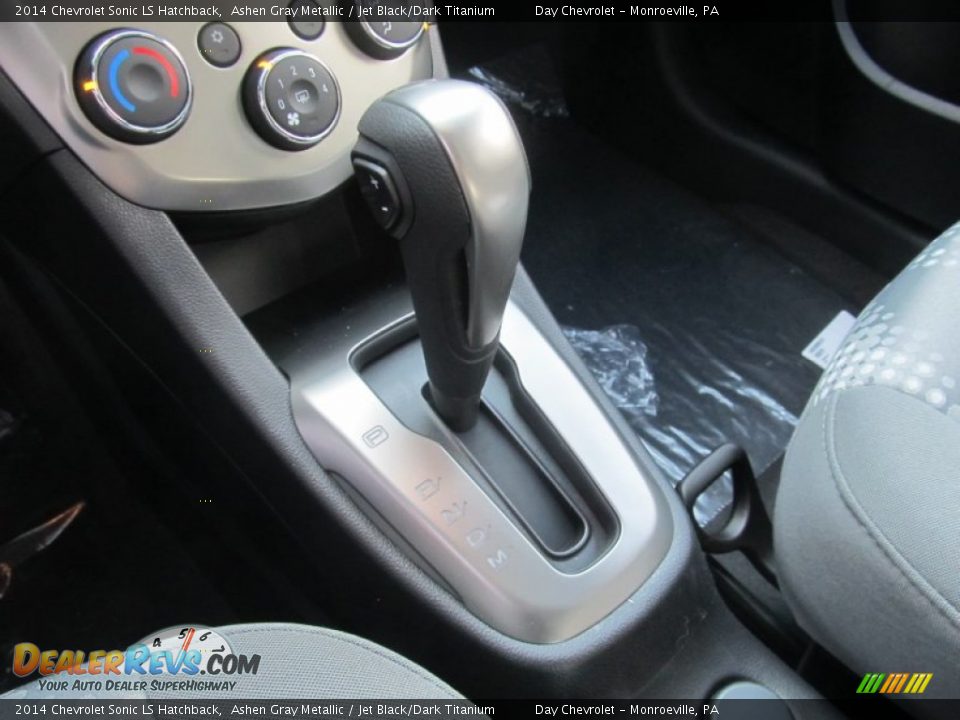 2014 Chevrolet Sonic LS Hatchback Ashen Gray Metallic / Jet Black/Dark Titanium Photo #16