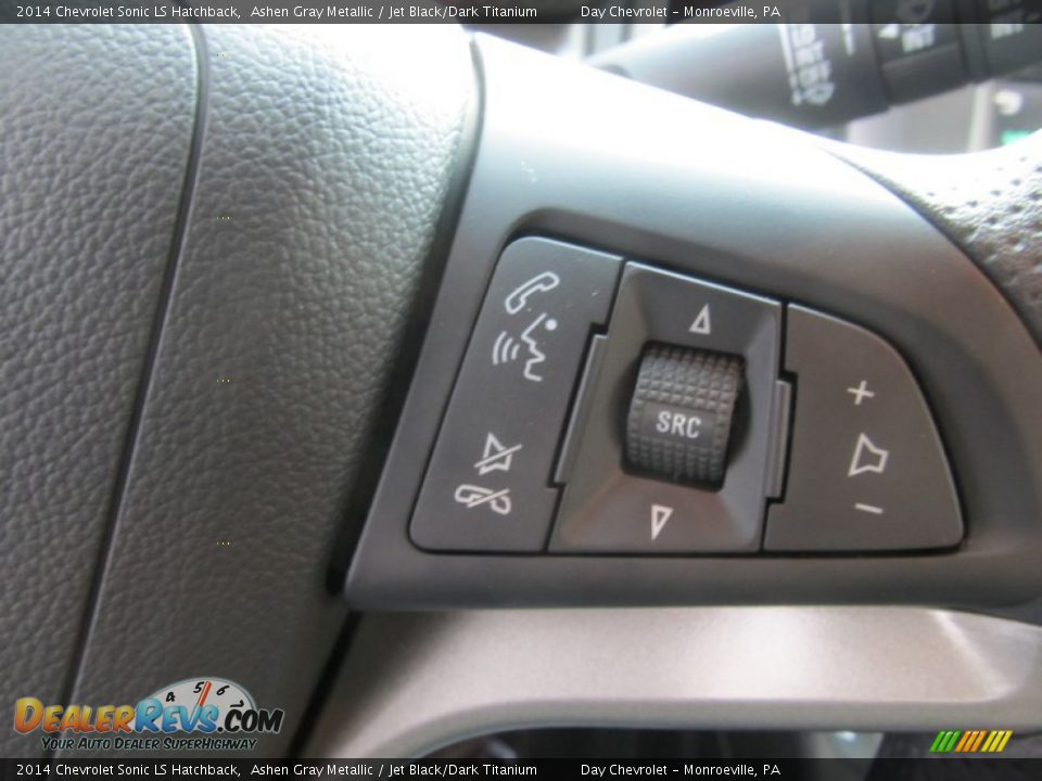2014 Chevrolet Sonic LS Hatchback Ashen Gray Metallic / Jet Black/Dark Titanium Photo #18