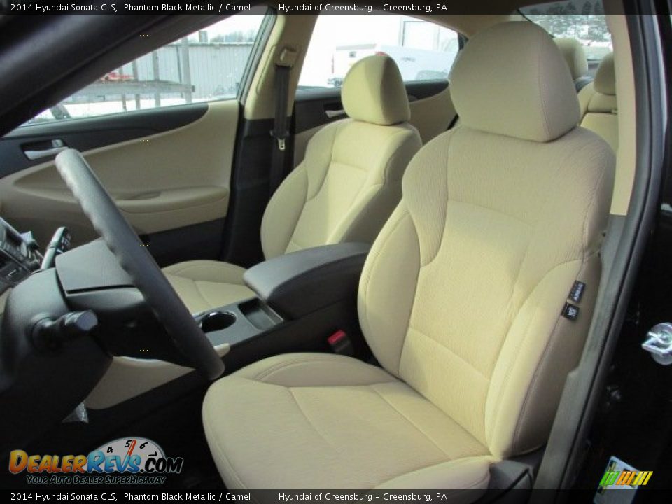 Front Seat of 2014 Hyundai Sonata GLS Photo #9