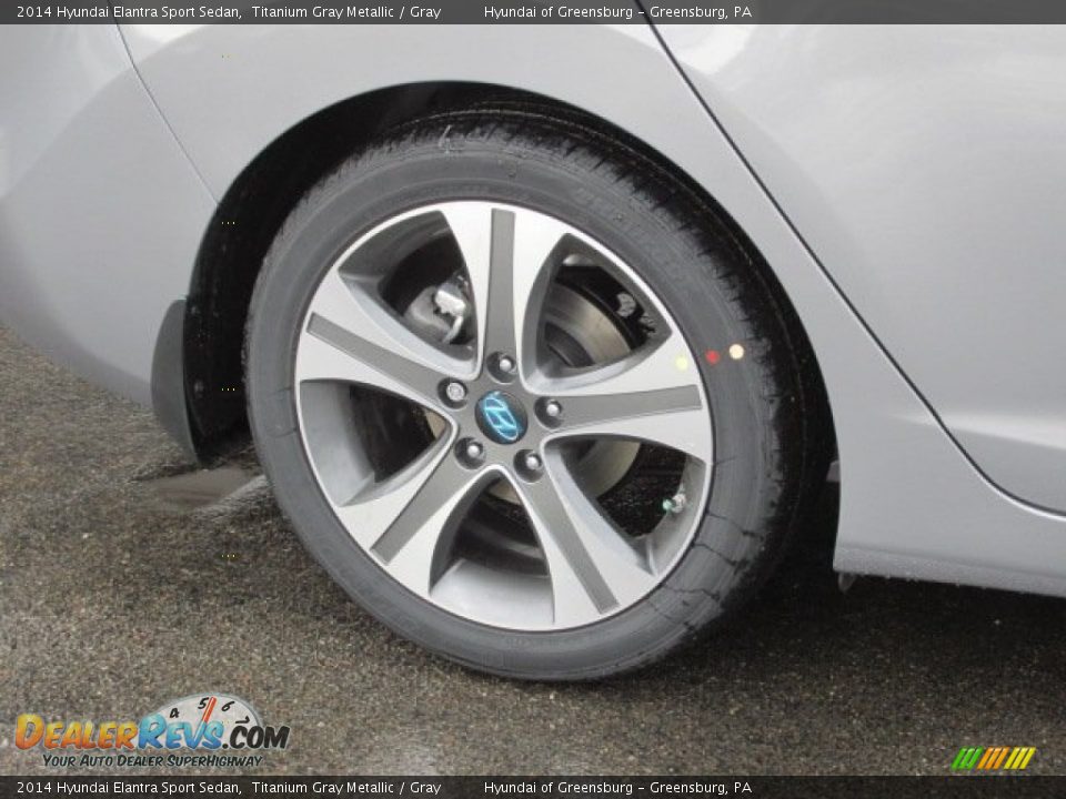 2014 Hyundai Elantra Sport Sedan Wheel Photo #3