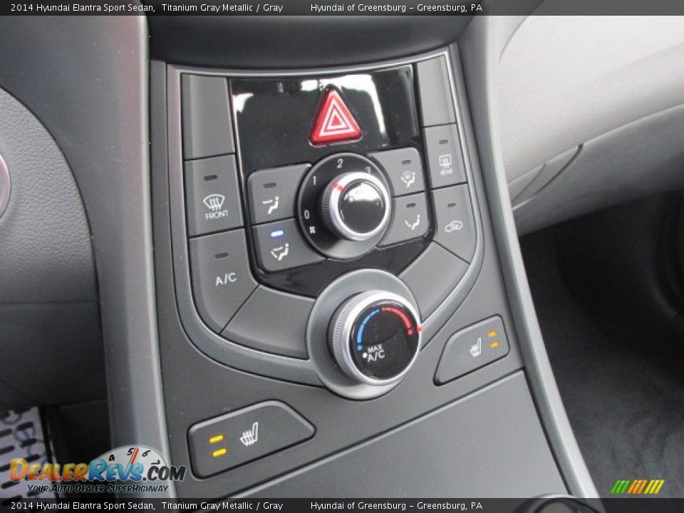 Controls of 2014 Hyundai Elantra Sport Sedan Photo #15