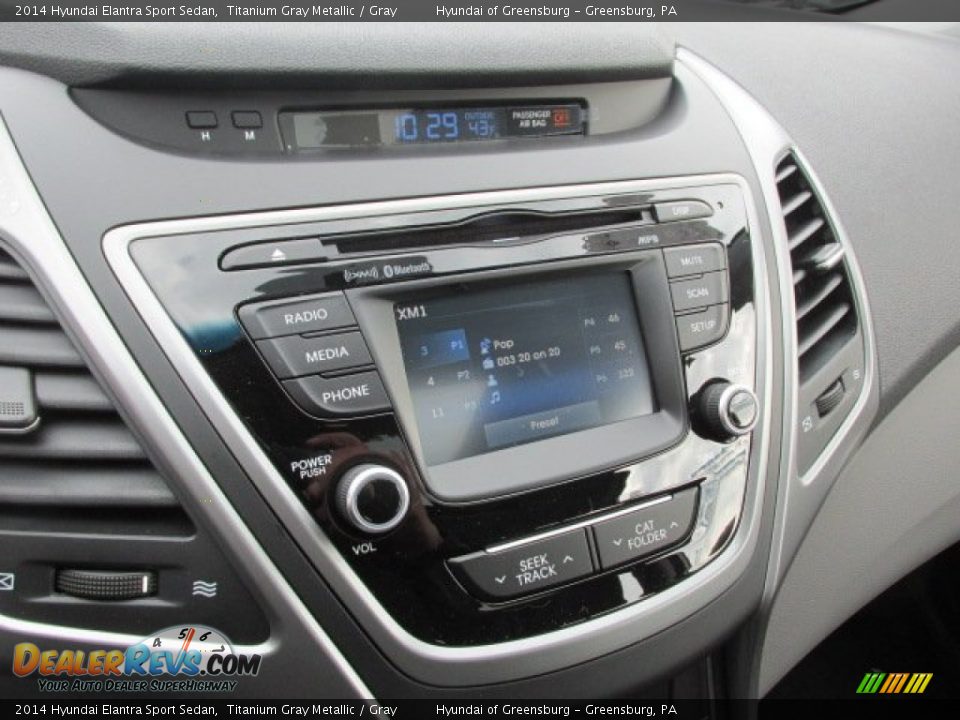Audio System of 2014 Hyundai Elantra Sport Sedan Photo #16