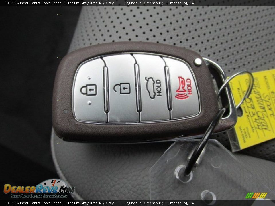 Keys of 2014 Hyundai Elantra Sport Sedan Photo #19