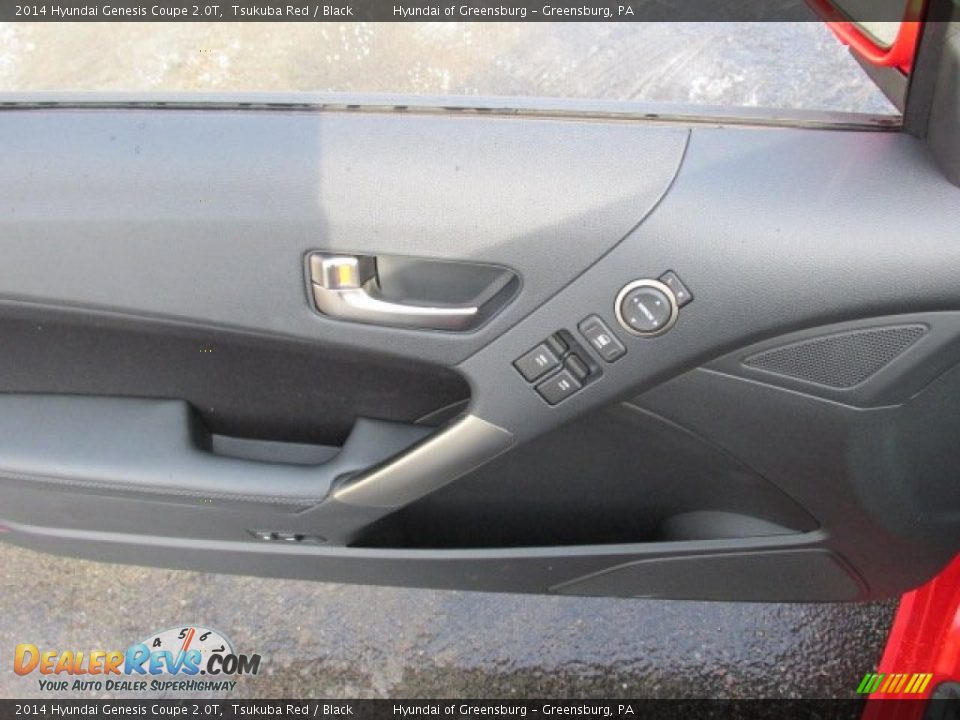 Door Panel of 2014 Hyundai Genesis Coupe 2.0T Photo #10