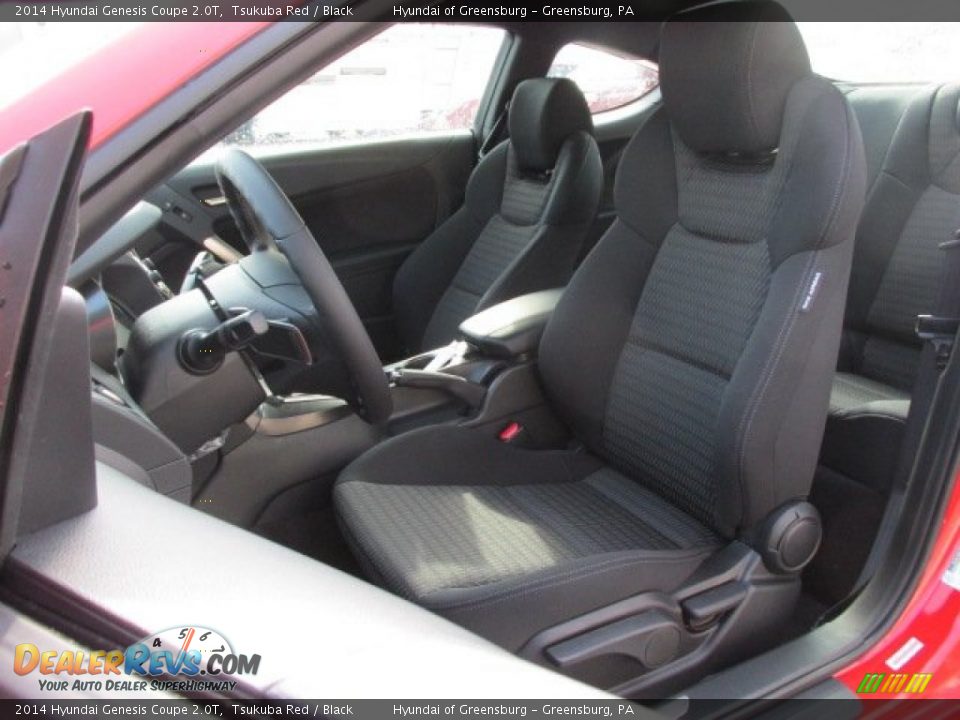 Front Seat of 2014 Hyundai Genesis Coupe 2.0T Photo #11