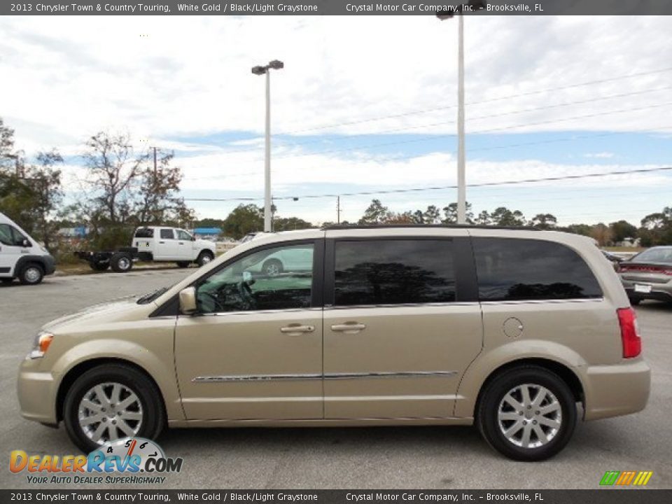 2013 Chrysler Town & Country Touring White Gold / Black/Light Graystone Photo #2