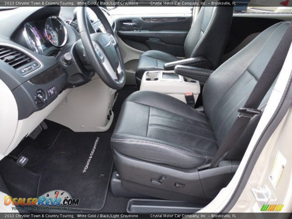 2013 Chrysler Town & Country Touring White Gold / Black/Light Graystone Photo #4