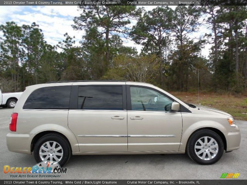 2013 Chrysler Town & Country Touring White Gold / Black/Light Graystone Photo #11