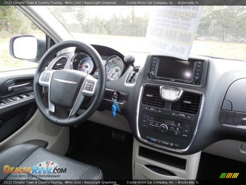 2013 Chrysler Town & Country Touring White Gold / Black/Light Graystone Photo #13