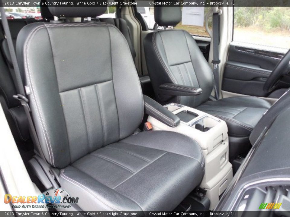 2013 Chrysler Town & Country Touring White Gold / Black/Light Graystone Photo #15