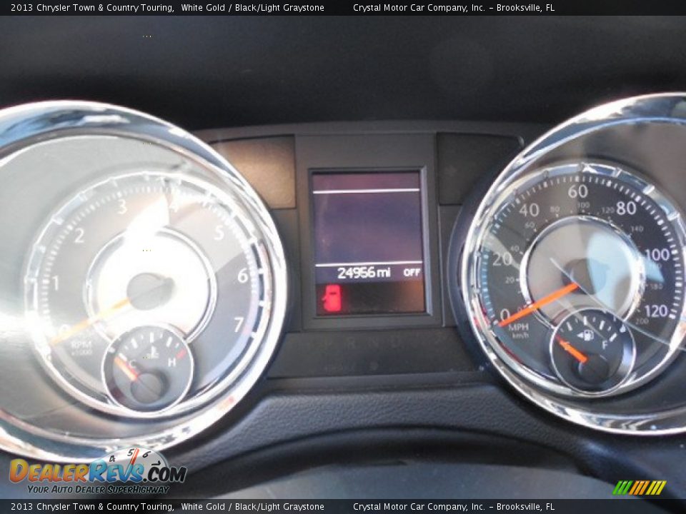 2013 Chrysler Town & Country Touring White Gold / Black/Light Graystone Photo #21
