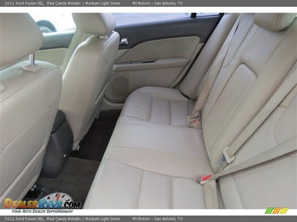 Rear Seat of 2011 Ford Fusion SEL Photo #12