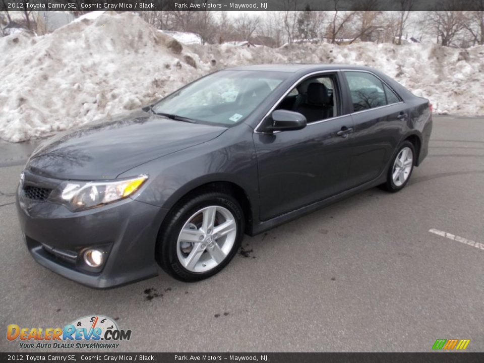 2012 Toyota Camry SE Cosmic Gray Mica / Black Photo #1