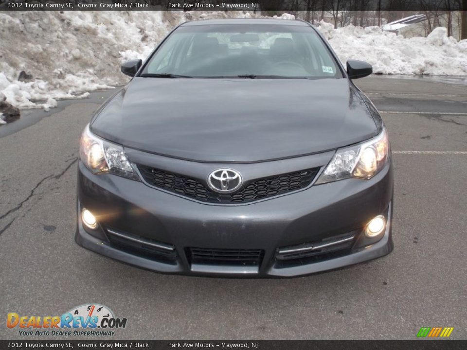 2012 Toyota Camry SE Cosmic Gray Mica / Black Photo #2