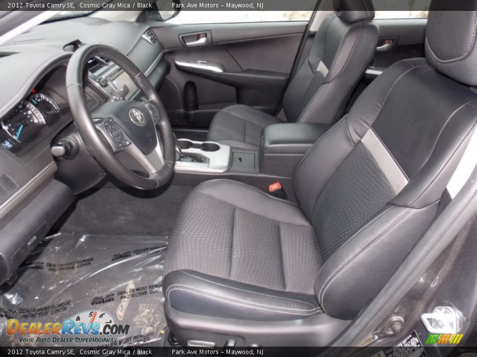 2012 Toyota Camry SE Cosmic Gray Mica / Black Photo #5
