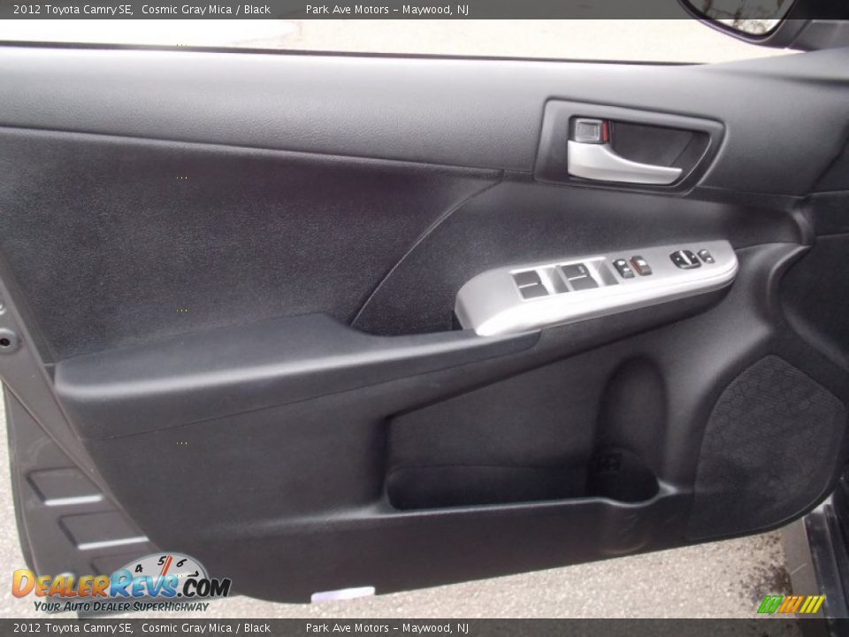 2012 Toyota Camry SE Cosmic Gray Mica / Black Photo #6