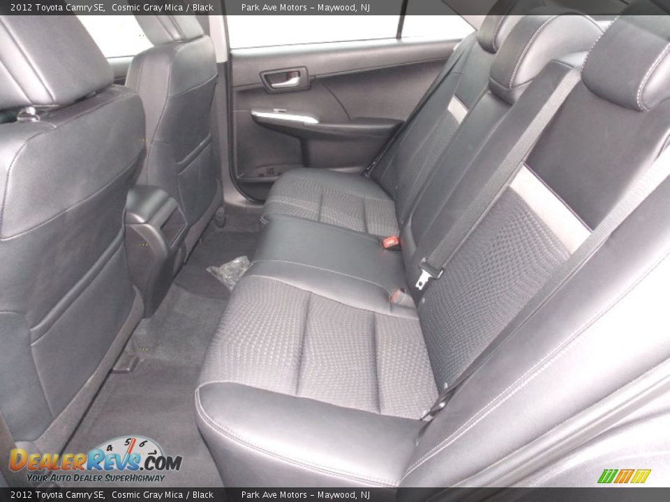2012 Toyota Camry SE Cosmic Gray Mica / Black Photo #7