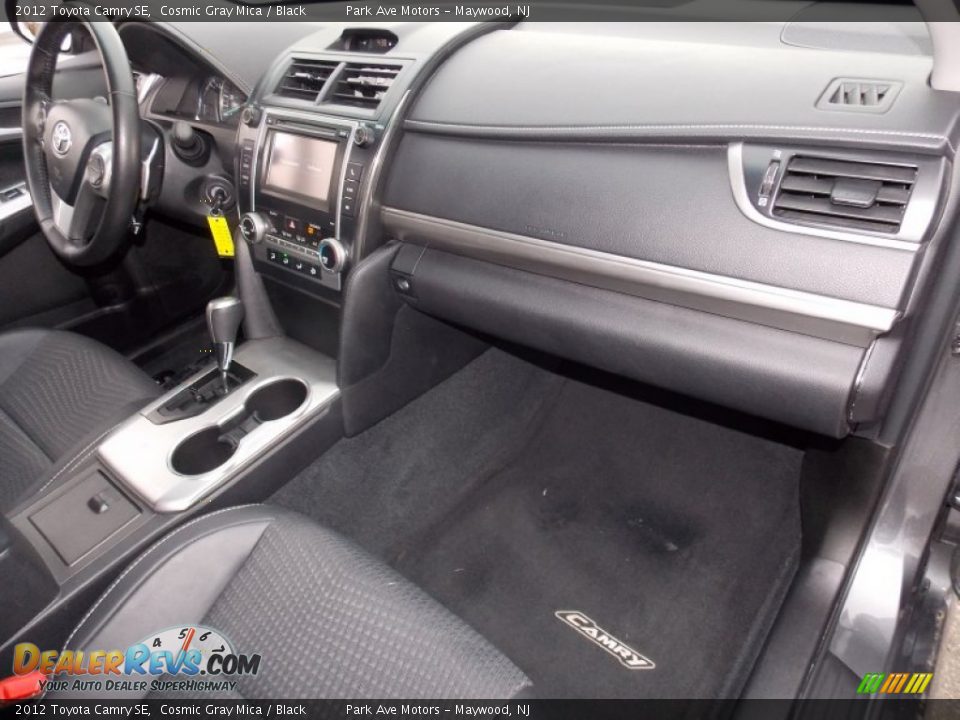 2012 Toyota Camry SE Cosmic Gray Mica / Black Photo #9