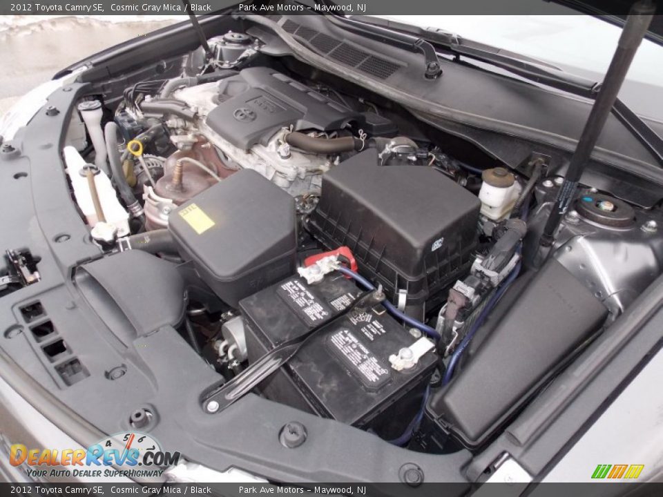 2012 Toyota Camry SE Cosmic Gray Mica / Black Photo #12
