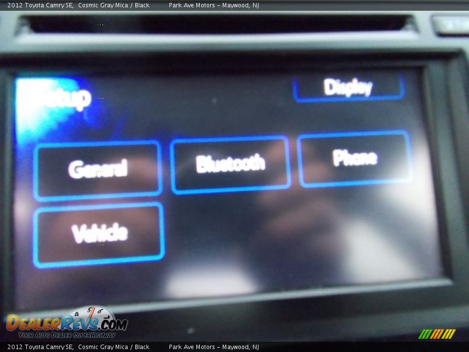 2012 Toyota Camry SE Cosmic Gray Mica / Black Photo #13