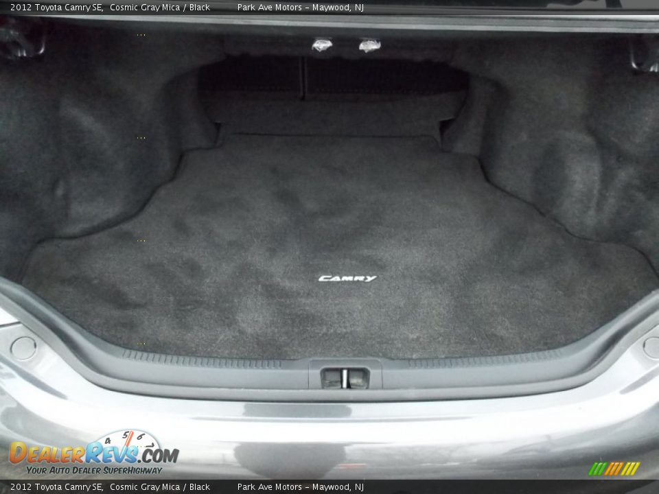 2012 Toyota Camry SE Cosmic Gray Mica / Black Photo #14