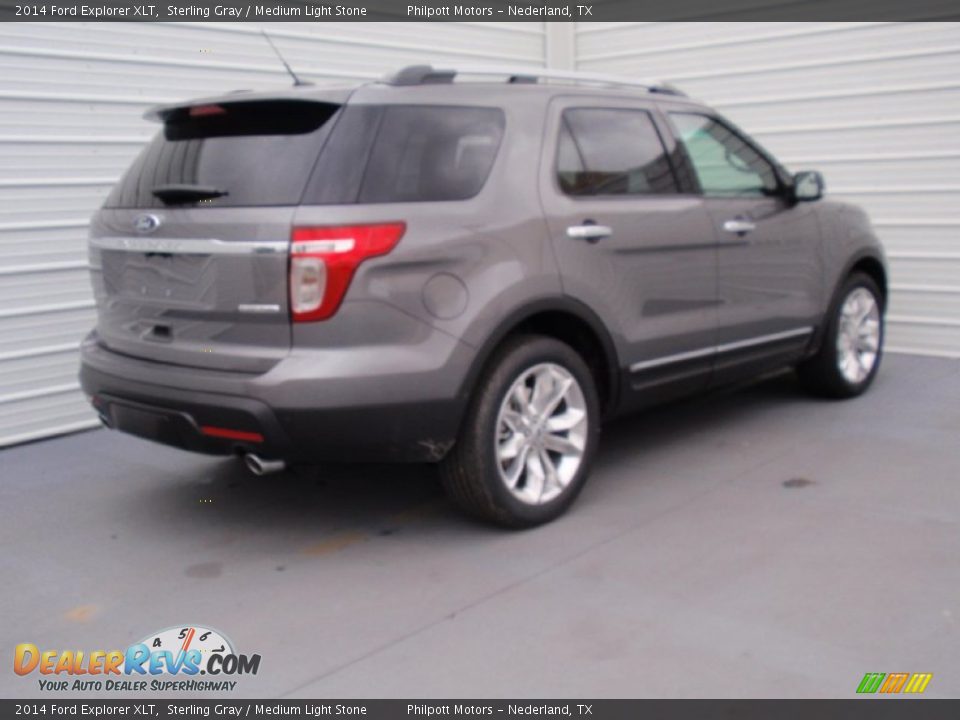 2014 Ford Explorer XLT Sterling Gray / Medium Light Stone Photo #4