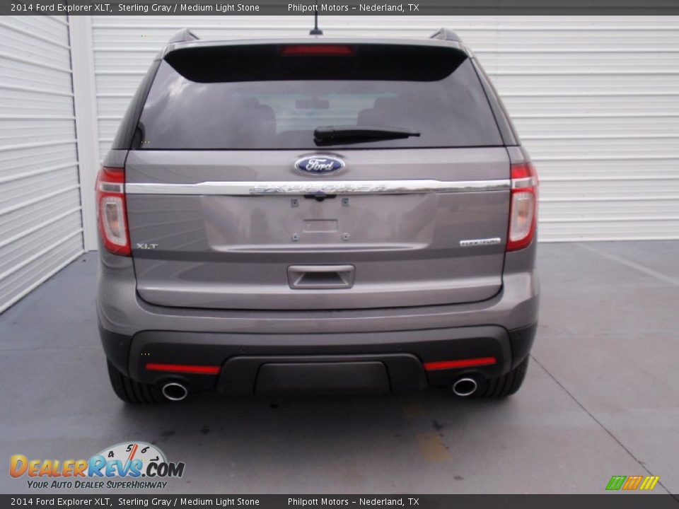 2014 Ford Explorer XLT Sterling Gray / Medium Light Stone Photo #5