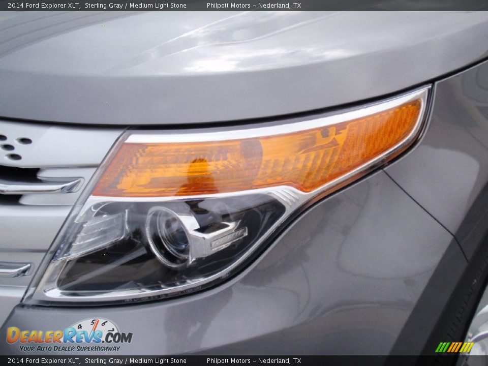 2014 Ford Explorer XLT Sterling Gray / Medium Light Stone Photo #9