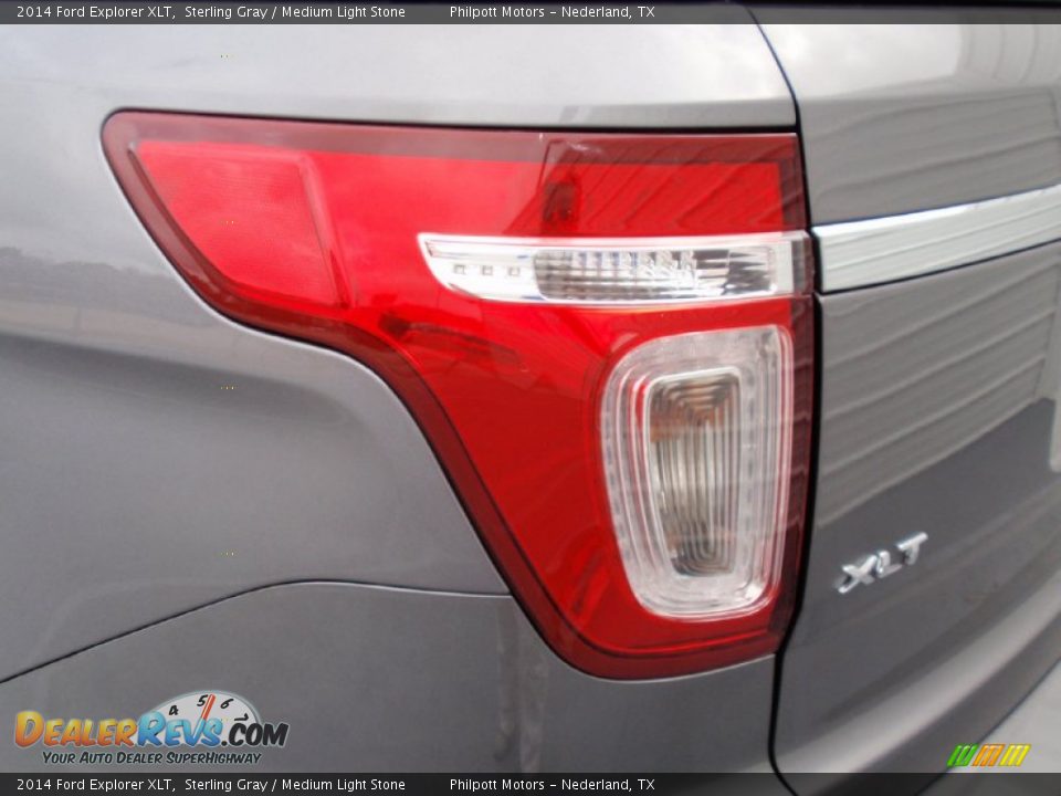 2014 Ford Explorer XLT Sterling Gray / Medium Light Stone Photo #13