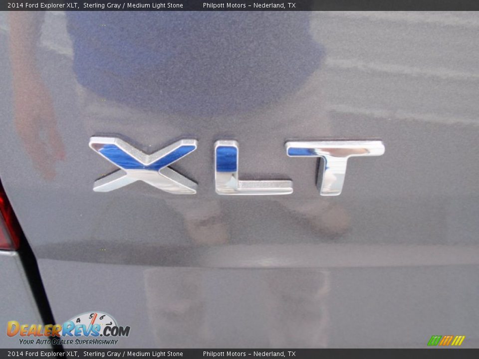 2014 Ford Explorer XLT Sterling Gray / Medium Light Stone Photo #14