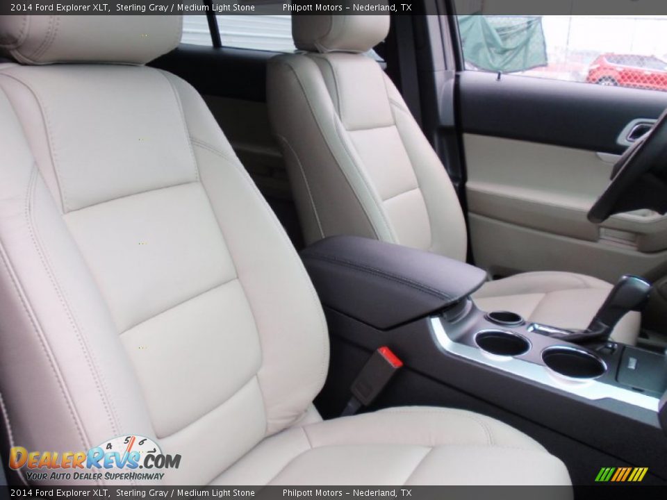 2014 Ford Explorer XLT Sterling Gray / Medium Light Stone Photo #21