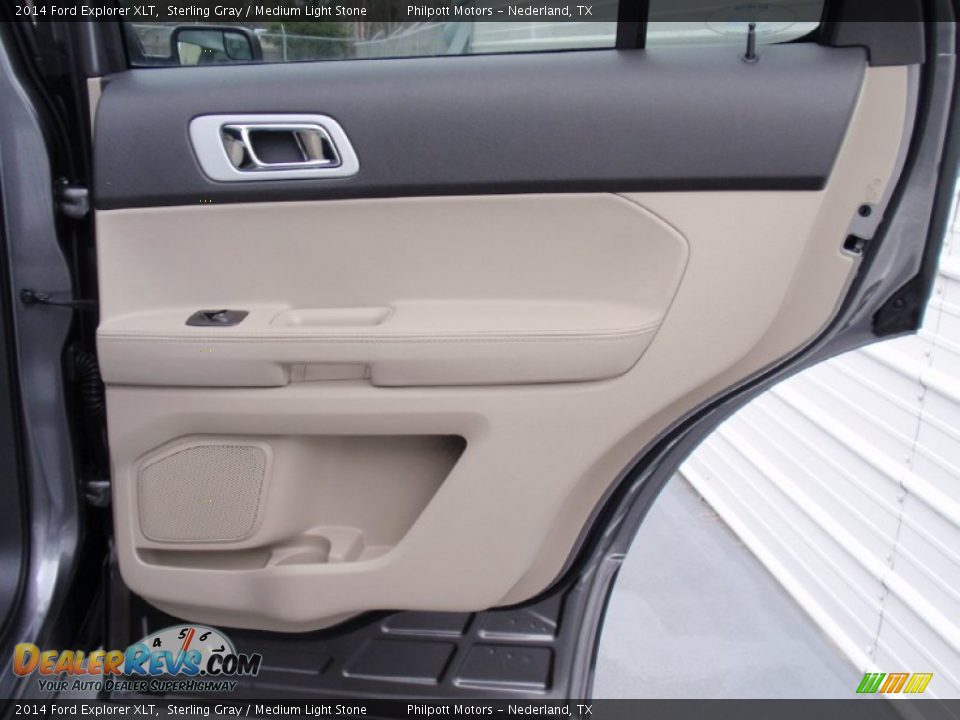 2014 Ford Explorer XLT Sterling Gray / Medium Light Stone Photo #22
