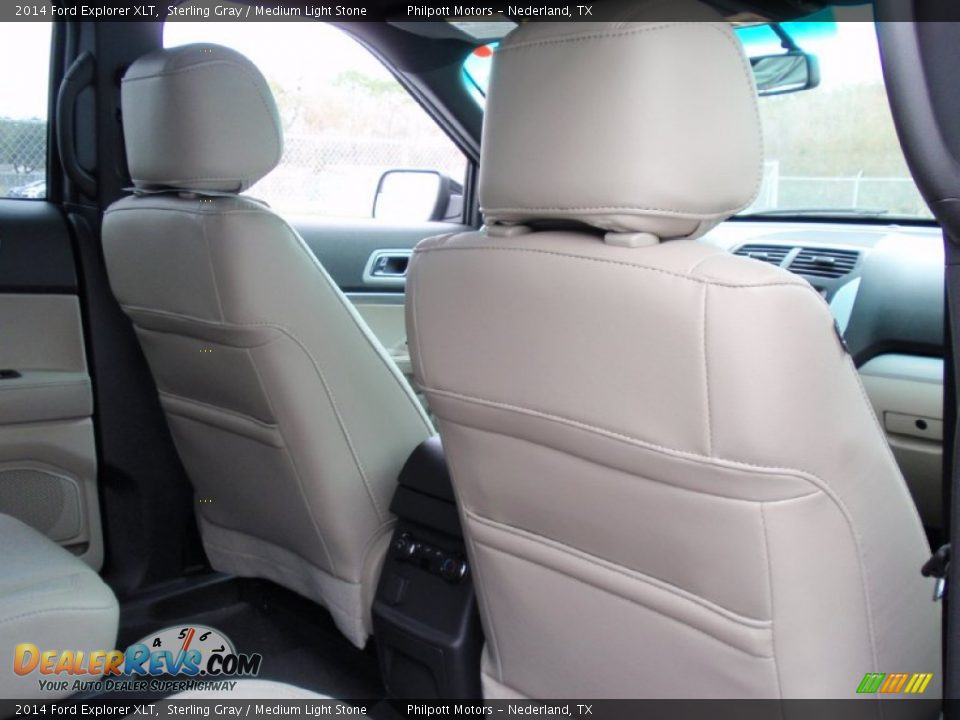 2014 Ford Explorer XLT Sterling Gray / Medium Light Stone Photo #23