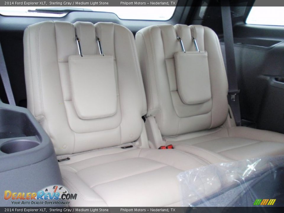 2014 Ford Explorer XLT Sterling Gray / Medium Light Stone Photo #25