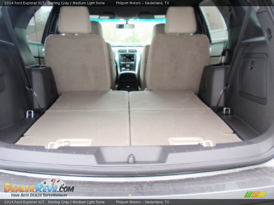 2014 Ford Explorer XLT Sterling Gray / Medium Light Stone Photo #27