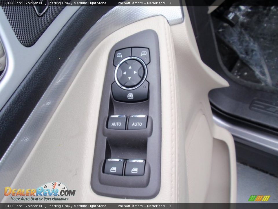 2014 Ford Explorer XLT Sterling Gray / Medium Light Stone Photo #29