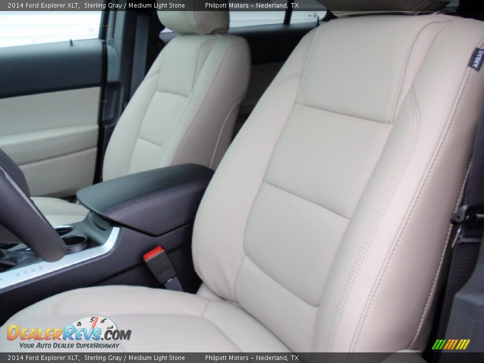 2014 Ford Explorer XLT Sterling Gray / Medium Light Stone Photo #32