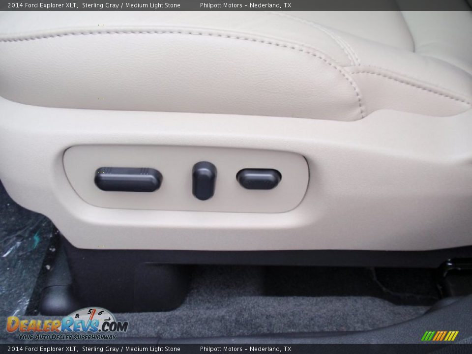 2014 Ford Explorer XLT Sterling Gray / Medium Light Stone Photo #33