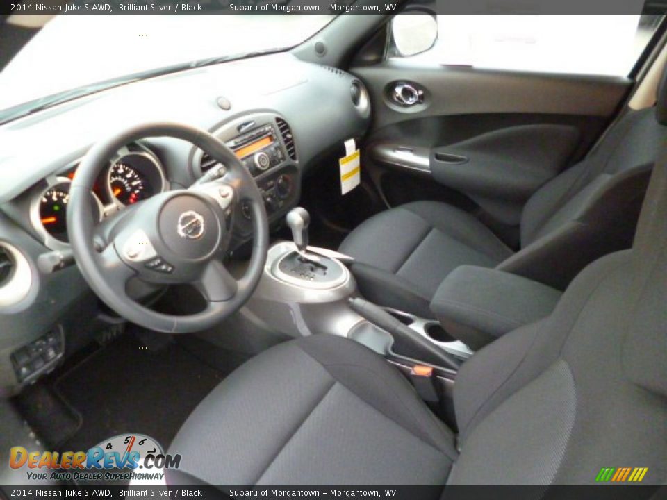 Black Interior - 2014 Nissan Juke S AWD Photo #16