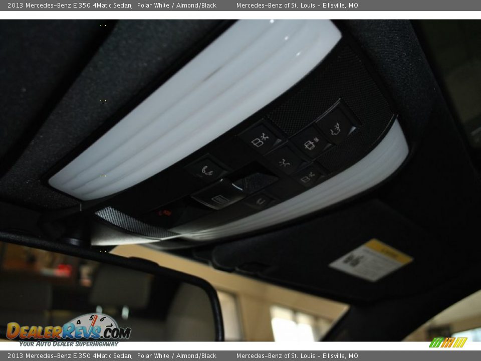2013 Mercedes-Benz E 350 4Matic Sedan Polar White / Almond/Black Photo #19