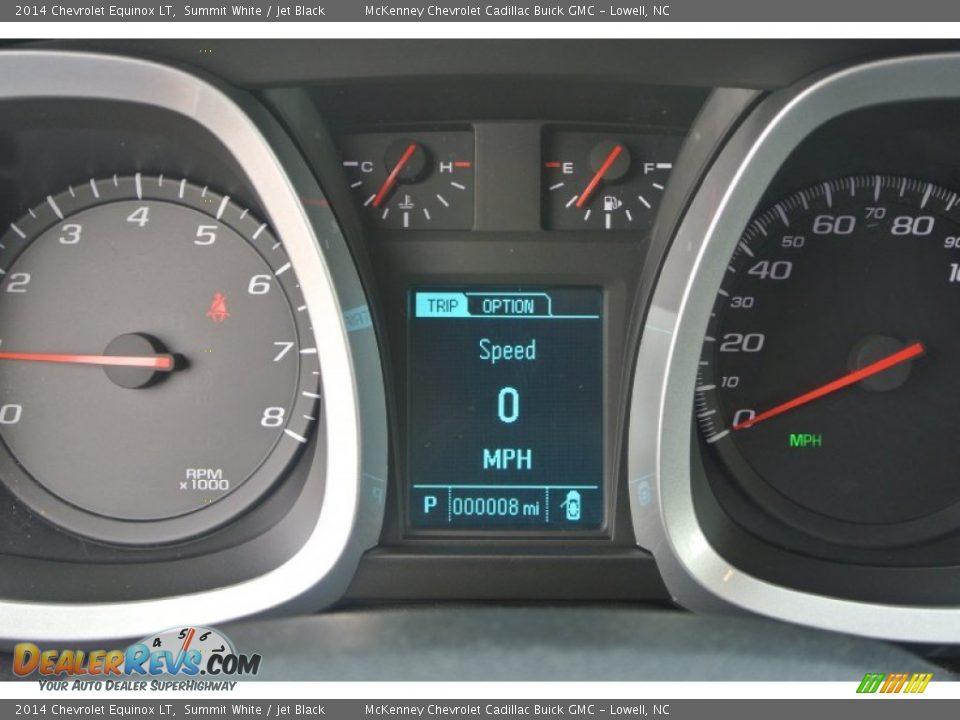 2014 Chevrolet Equinox LT Summit White / Jet Black Photo #14