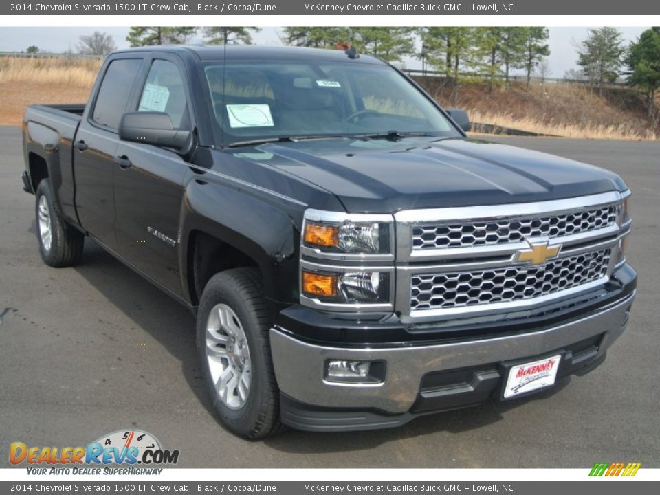 2014 Chevrolet Silverado 1500 LT Crew Cab Black / Cocoa/Dune Photo #1