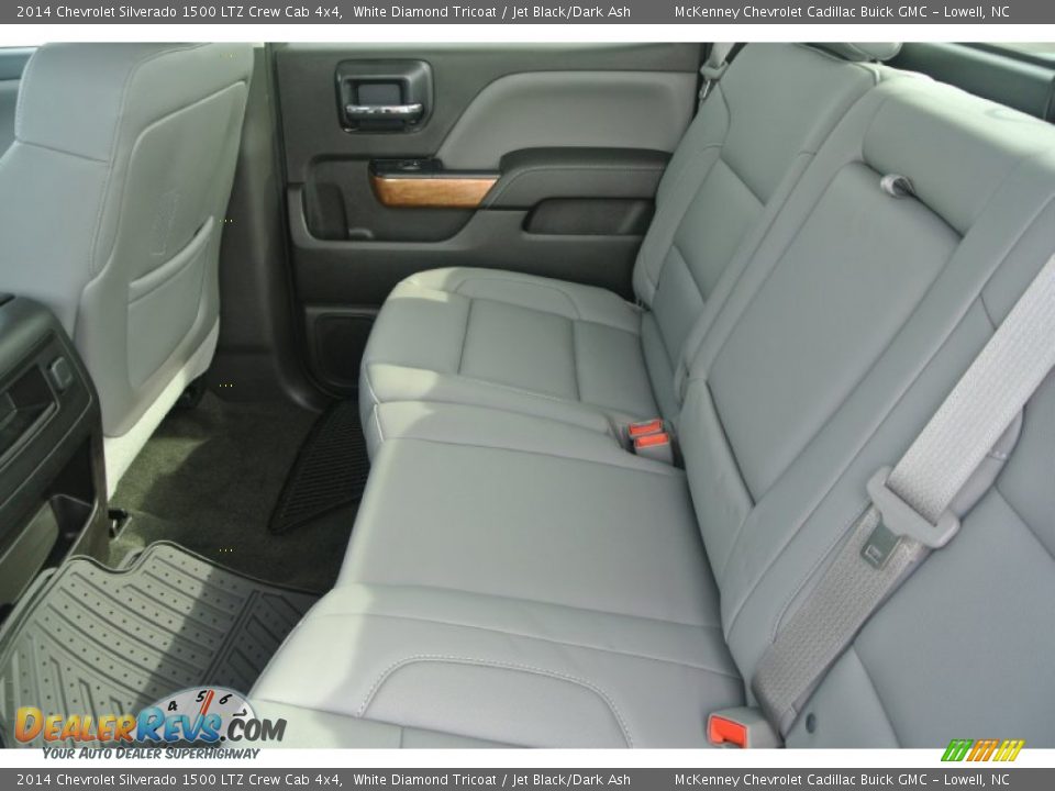 2014 Chevrolet Silverado 1500 LTZ Crew Cab 4x4 White Diamond Tricoat / Jet Black/Dark Ash Photo #15
