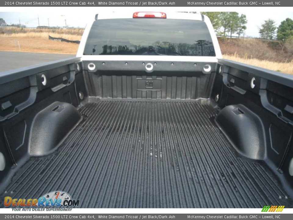 2014 Chevrolet Silverado 1500 LTZ Crew Cab 4x4 White Diamond Tricoat / Jet Black/Dark Ash Photo #16