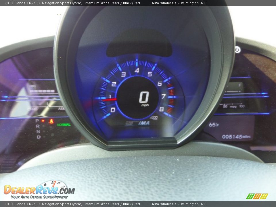 2013 Honda CR-Z EX Navigation Sport Hybrid Gauges Photo #16