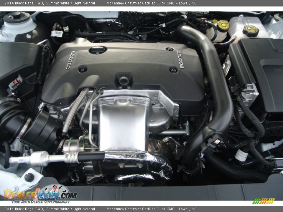2014 Buick Regal FWD 2.0 Liter SIDI Turbocharged DOHC 16-Valve VVT 4 Cylinder Engine Photo #21