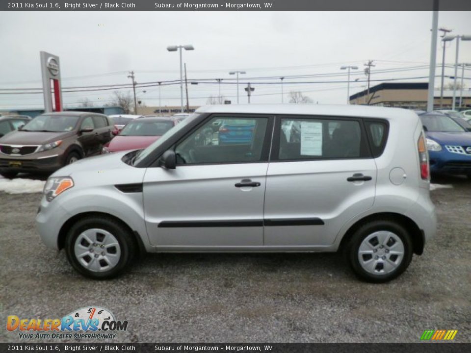 2011 Kia Soul 1.6 Bright Silver / Black Cloth Photo #8
