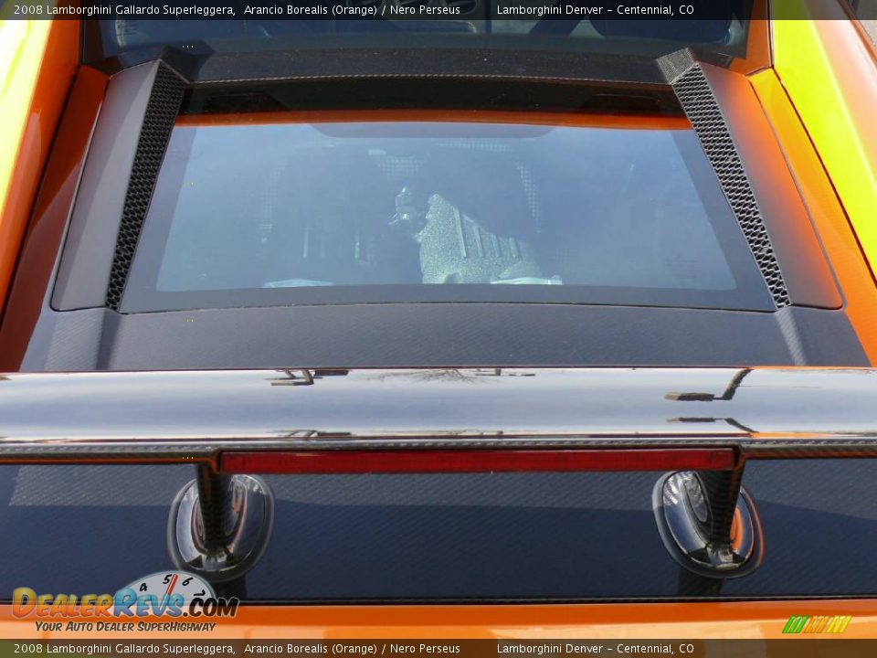 2008 Lamborghini Gallardo Superleggera Arancio Borealis (Orange) / Nero Perseus Photo #8