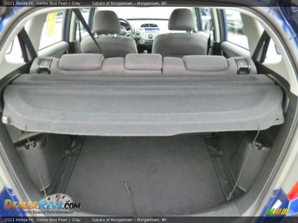 2011 Honda Fit Vortex Blue Pearl / Gray Photo #6